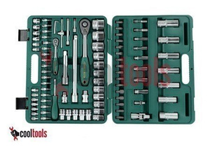Komplet kluczy nasadowych 1/4" i 1/2" 94 szt. Jonnesway S04H52494S