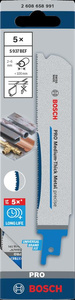 BOSCH BRZESZCZOT DO PIŁY SZABLASTEJ PRO MEDIUM-THICK METAL PRECISE S937BEF 1,1 x 25 x 150mm /5szt.