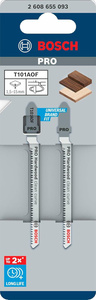 BOSCH BRZESZCZOT T PRO HARDWOOD CLEAN CURVE T101AOF 83mm /2szt.