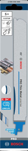 BOSCH BRZESZCZOT DO PIŁY SZABLASTEJ PRO THIN METAL PRECISE S1137EAF 1,1 x 25 x 225mm /5szt.