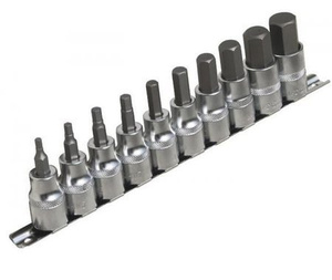 ASTA ZESTAW NASADEK 1/2" HEX 10el.