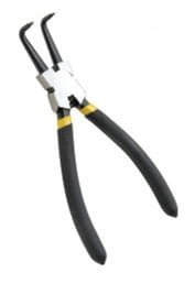 Quatros Szczypce do pierścieni Seegera 9" wewnętrzne wygięte QS53010