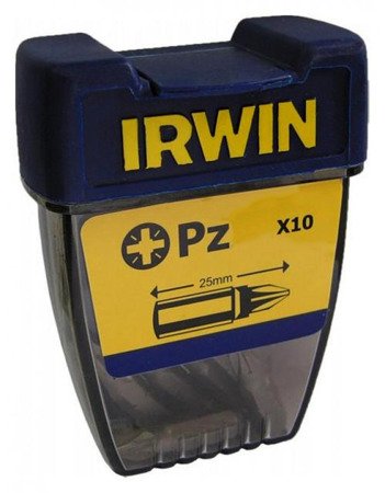 Grot Pozidriv Pz1 L=25 mm 1/4" 10 szt. Irwin 10504338