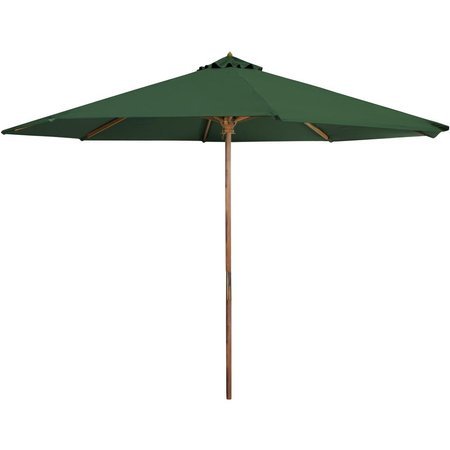 Luksusowy parasol ogrodowy zielony 3 m Fieldmann FDZN 4014