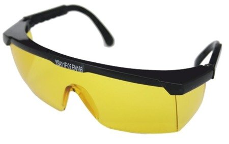 Okulary przeciwodpryskowe regulowane żółte Cororna / Richmann C0001