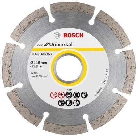 Tarcza diamentowa segmentowa do betonu 115 /22,23 mm Bosch 2 608 615 027