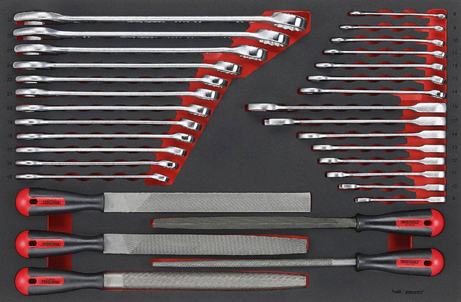 32-elementowy zestaw kluczy i pilników Teng Tools TTEX32 178870101