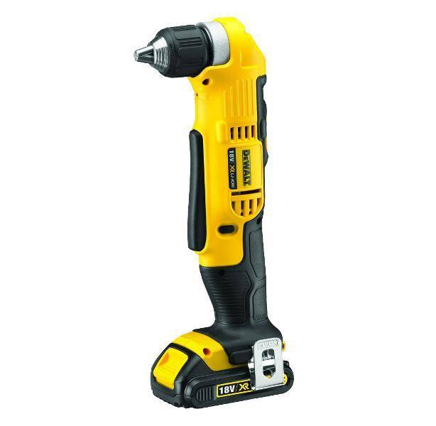 DEWALT WIERTARKO-WKRĘTARKA KĄTOWA 18V 1 x 1,5Ah LI-ION DCD740C1