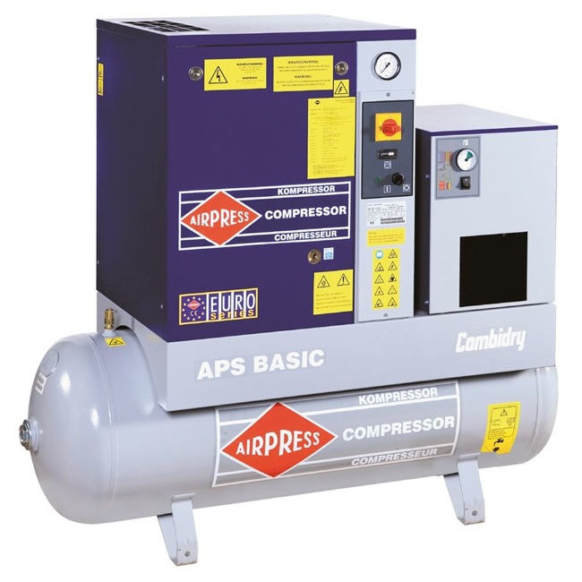 Kompresor śrubowy 600 l/min APS 7.5 BASIC COMBI DRY AIRPRESS 36957