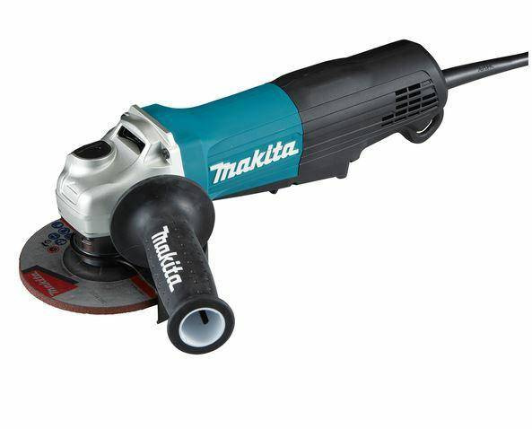 MAKITA.SZLIFIERKA KĄT.125mm 1300W WŁĄCZNIK ŁOPATKOWY, ANTY RESTART  GA5050R