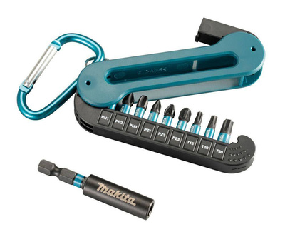MAKITA ZESTAW KOŃCÓWEK WKRĘTAKOW. IMPACT BLACK 25mm /10szt.